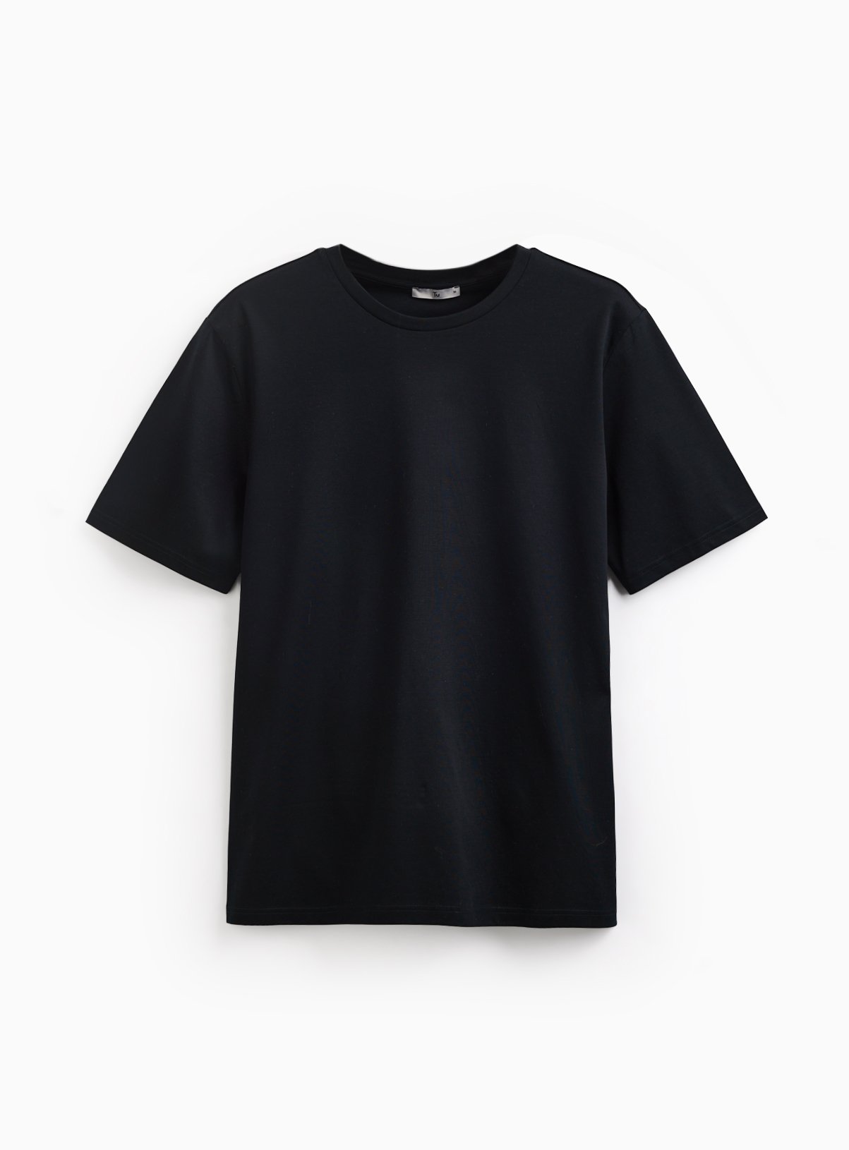 Black Supima Cotton T-Shirt M - Image 3 thumbnail