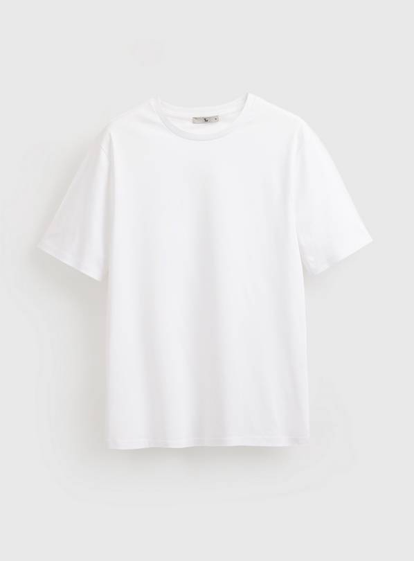 White Supima Cotton T-Shirt M