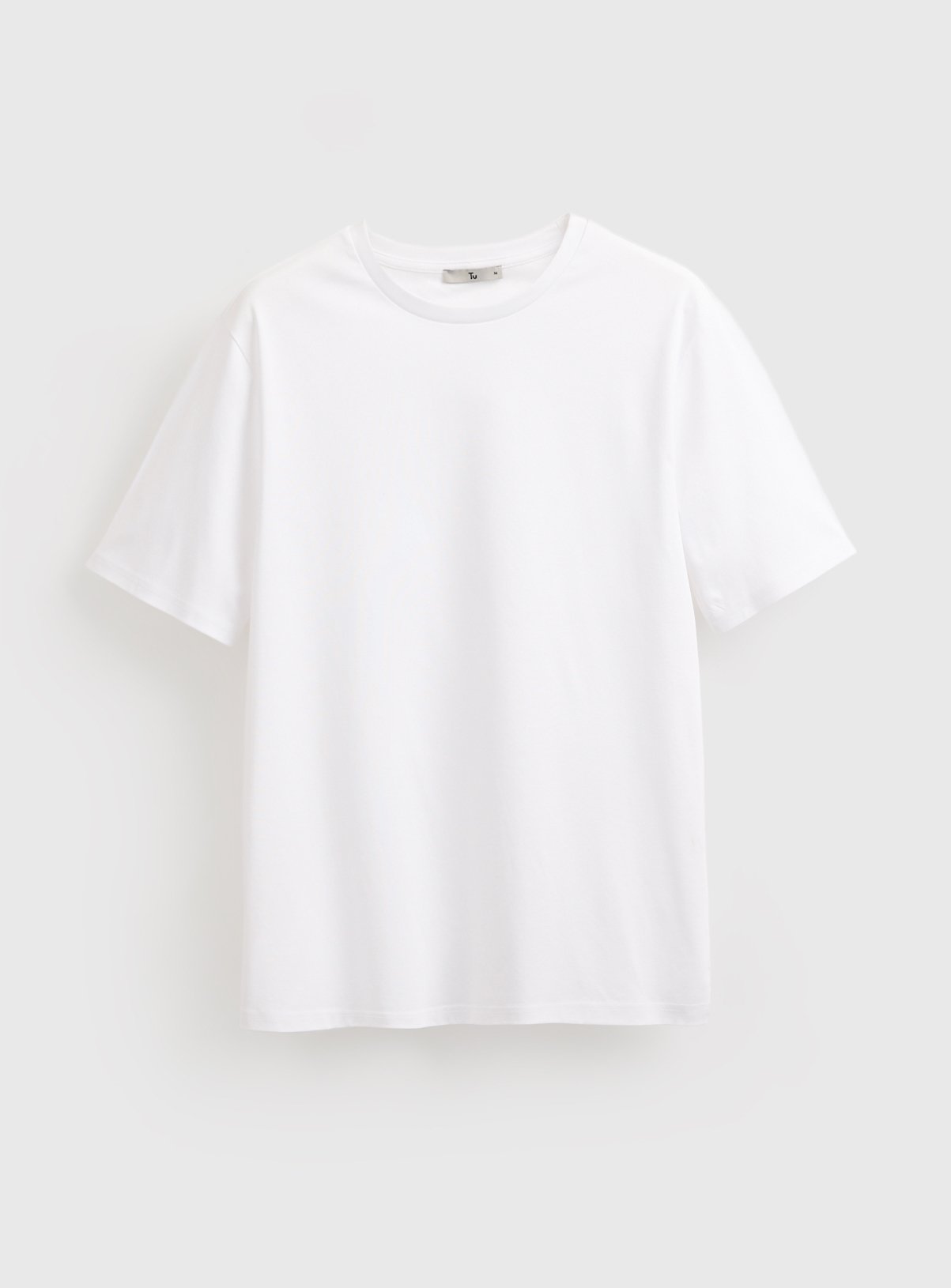 White Supima Cotton T-Shirt XL - Image 3 thumbnail