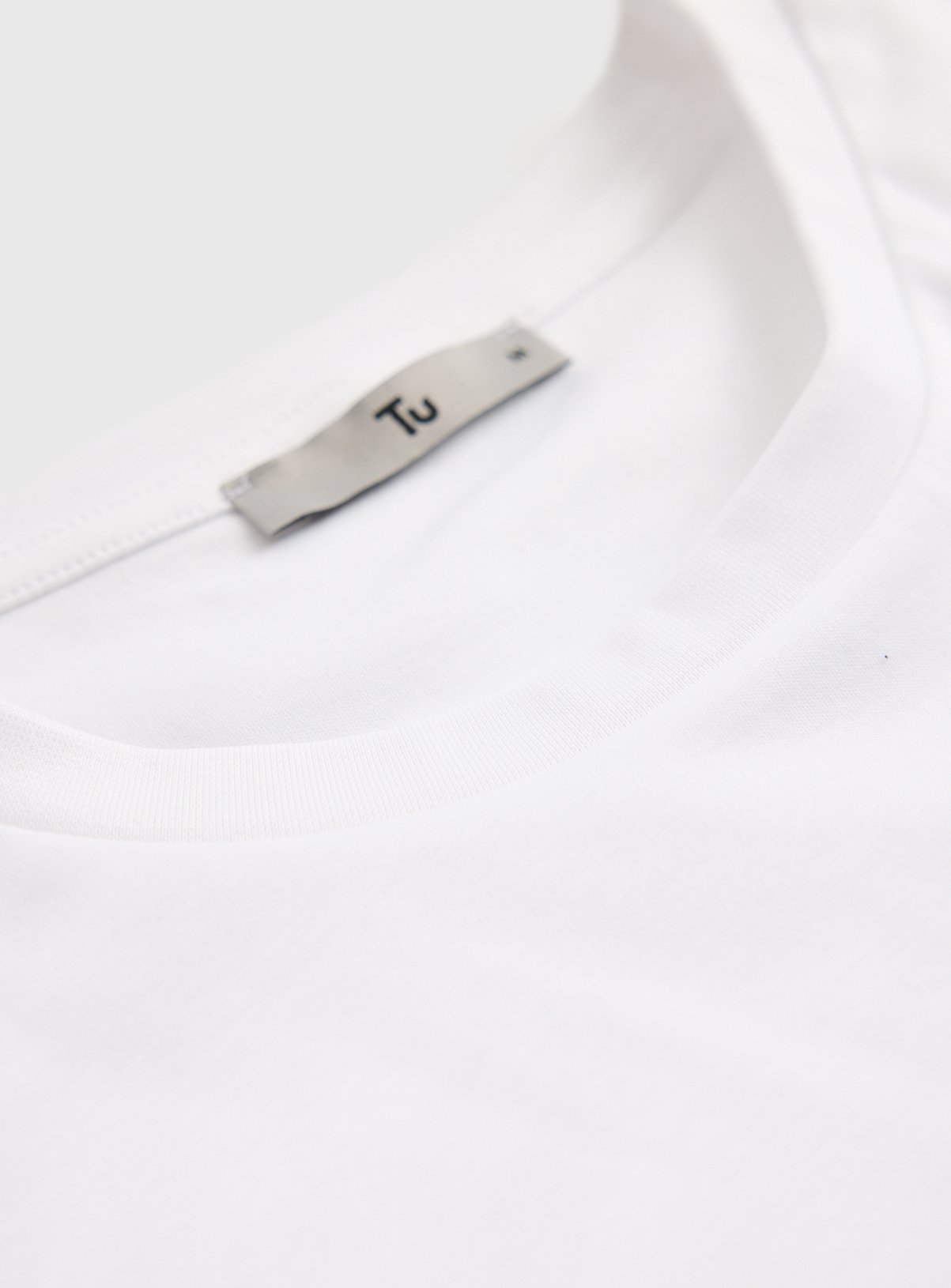 White Supima Cotton T-Shirt XL - Image 4 thumbnail