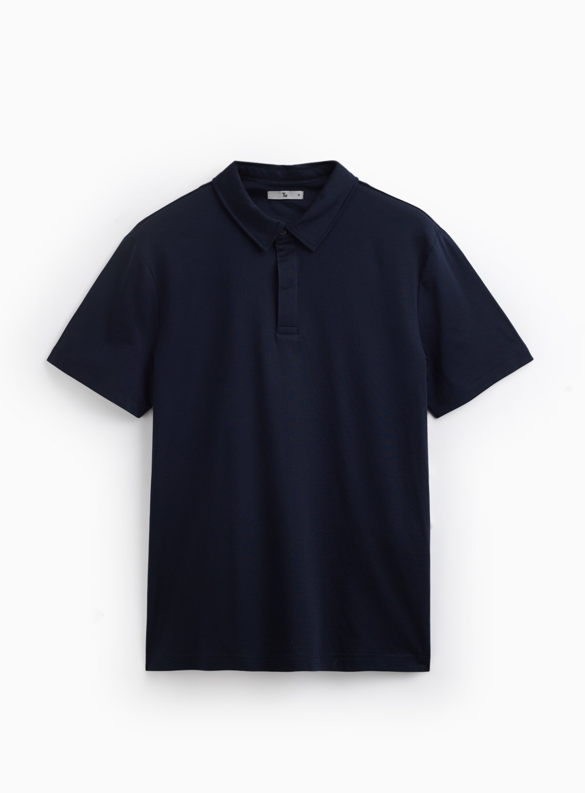 Navy Supima Cotton Polo Shirt XXXL - Image 3 thumbnail