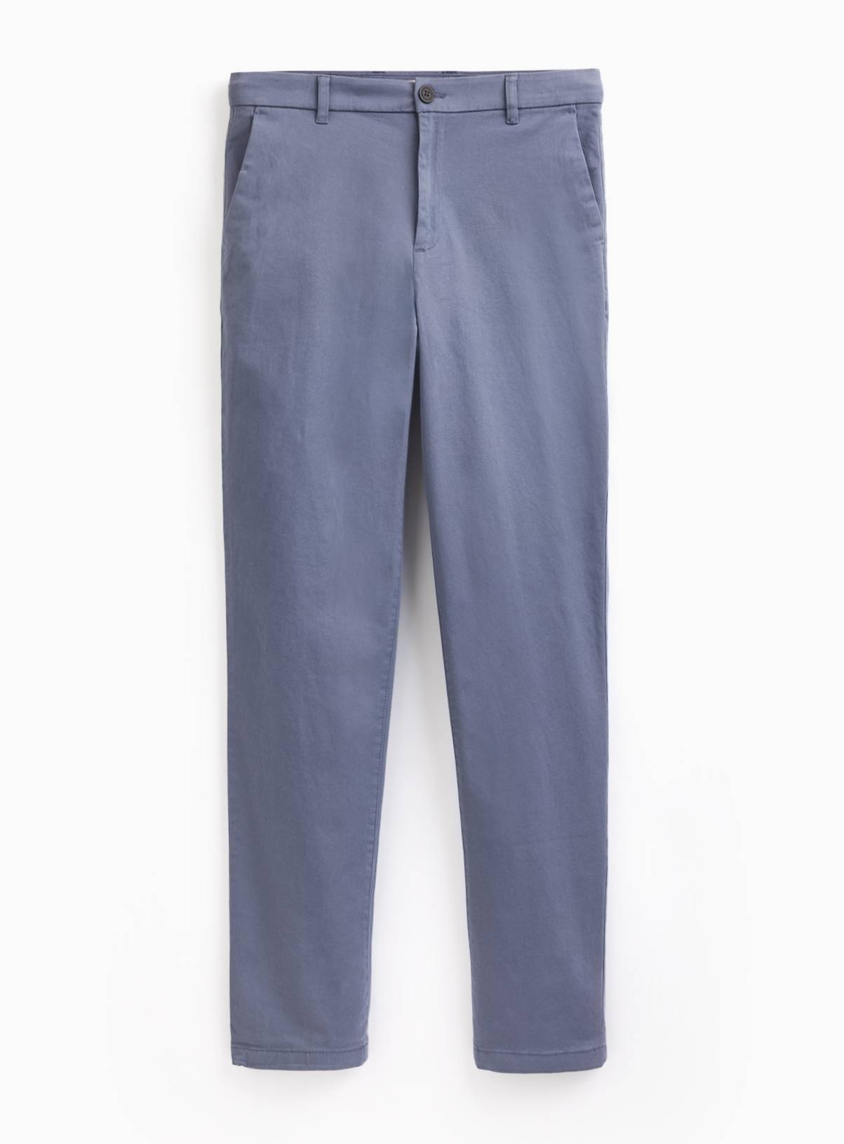 Blue Slim Fit Chinos 42L - Image 3