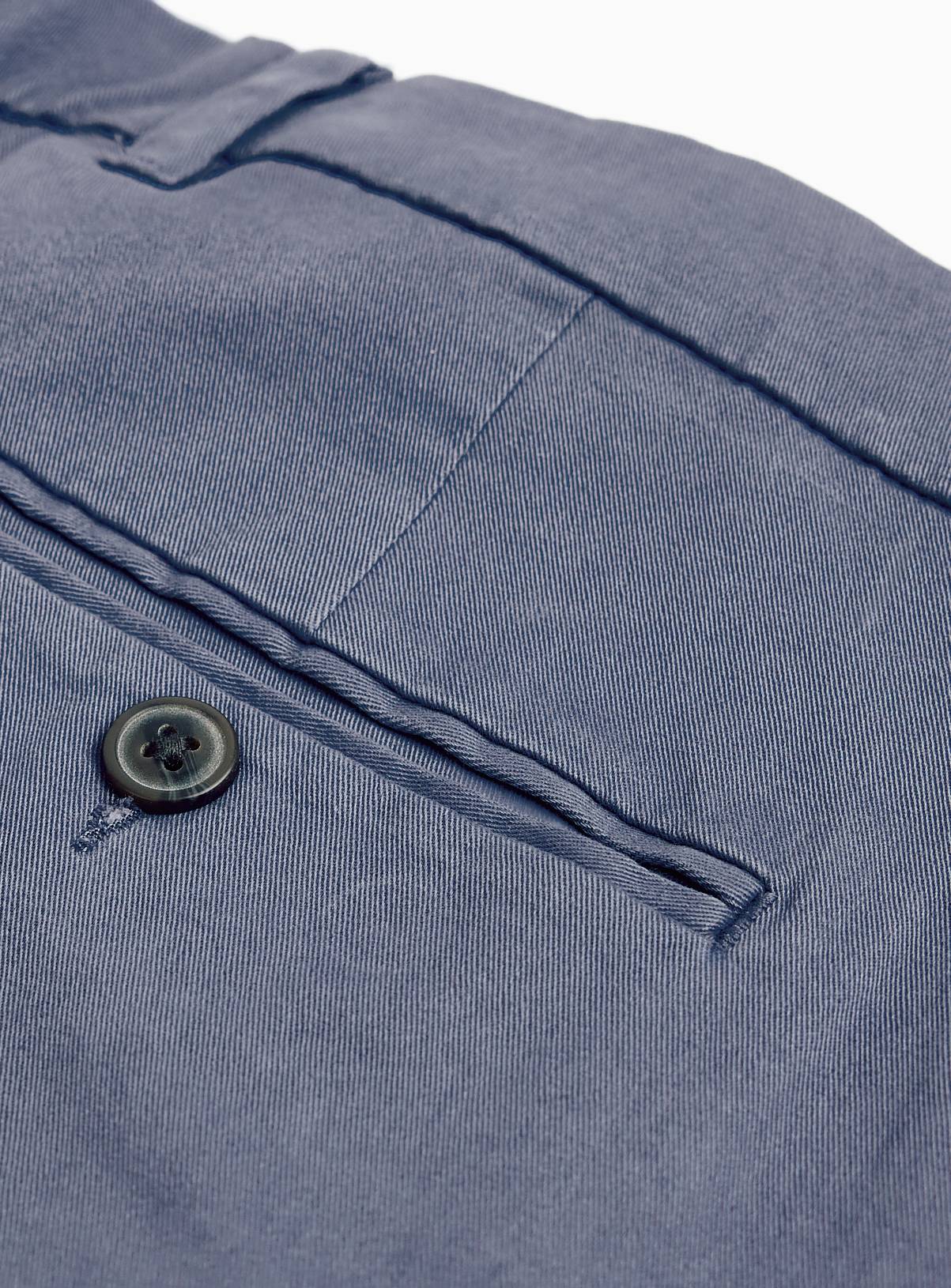 Blue Slim Fit Chinos 42L - Image 4