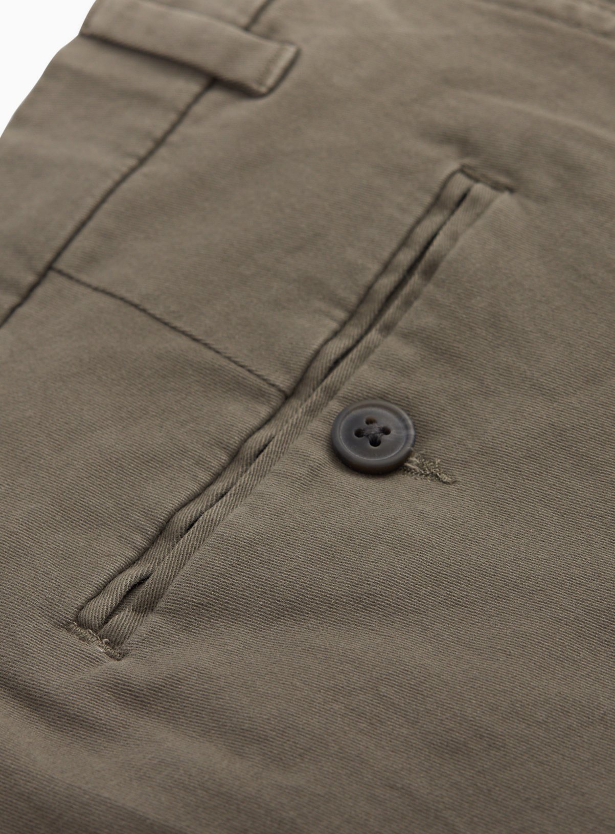 Khaki Slim Fit Chinos 38S - Image 4 thumbnail