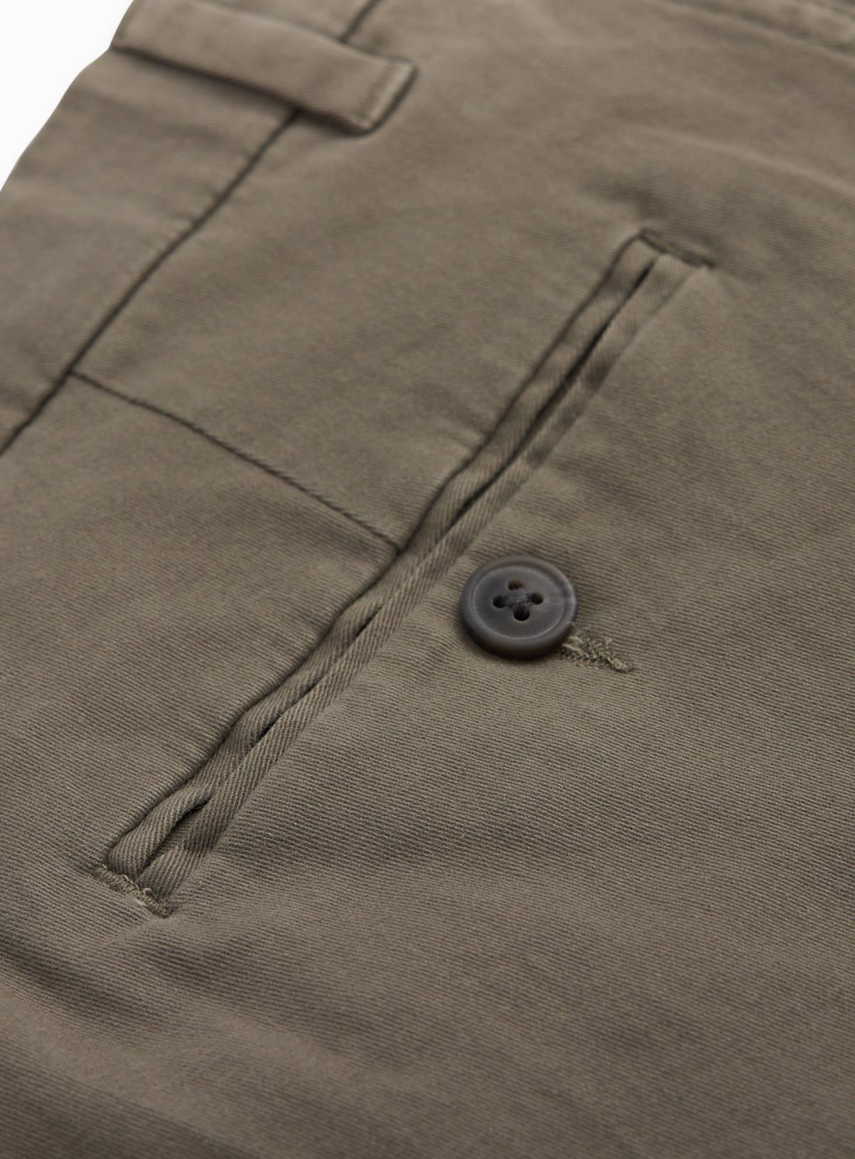 Khaki Slim Fit Chinos 38S - Image 4