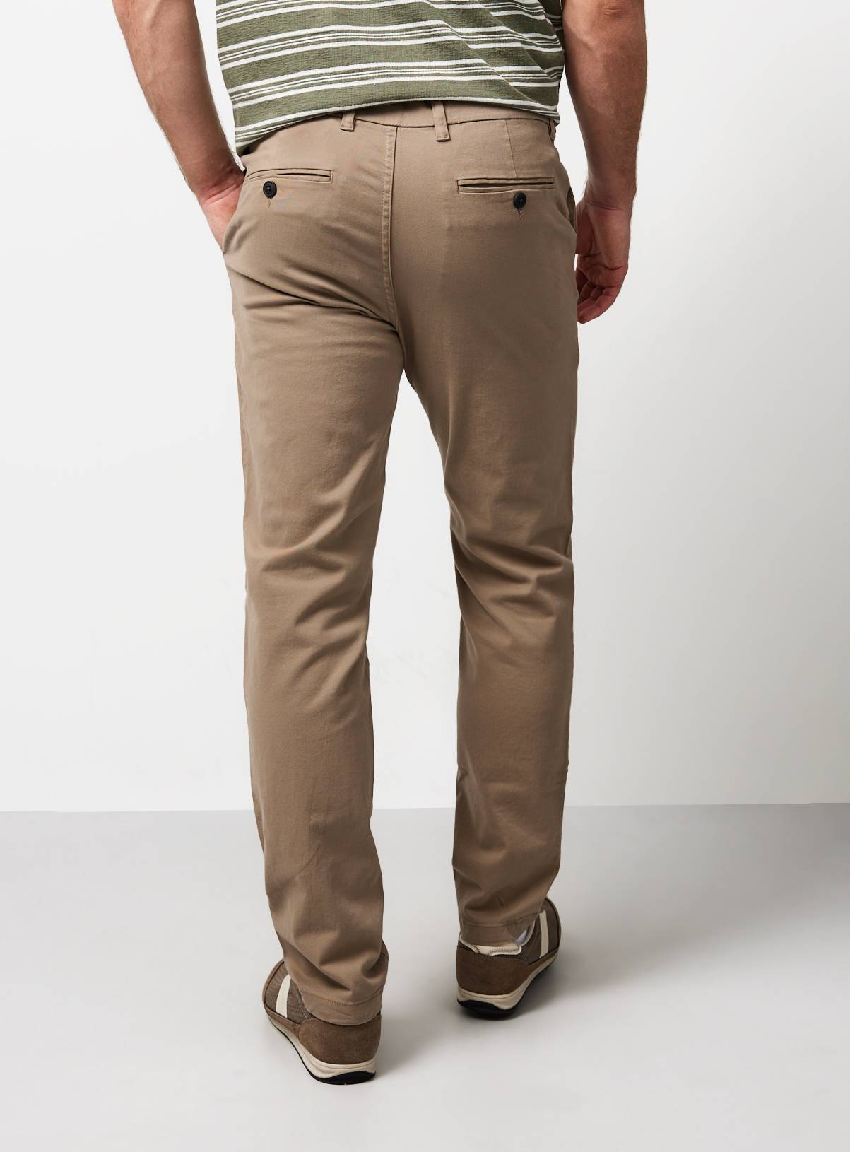 Stone Slim Fit Chinos 34S - Image 4