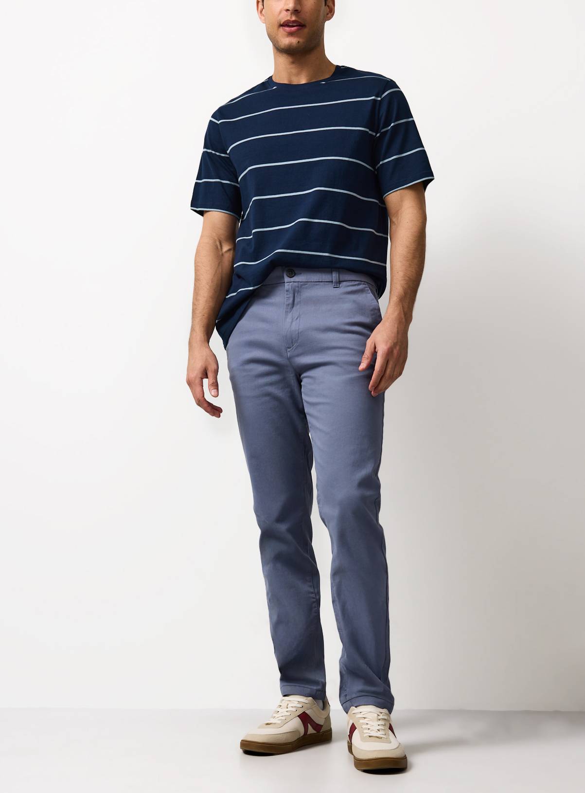 Blue Skinny Fit Chinos 32S - Image 1