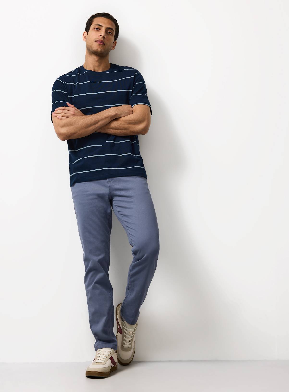 Blue Skinny Fit Chinos 32S - Image 2