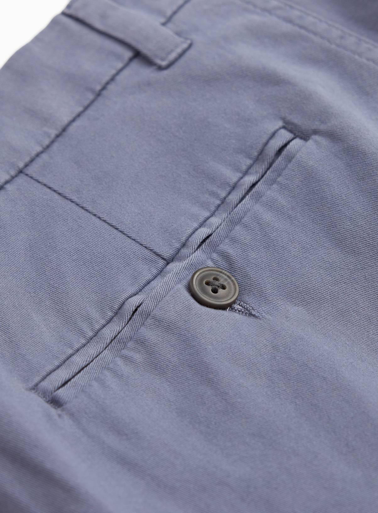 Blue Skinny Fit Chinos 32S - Image 4