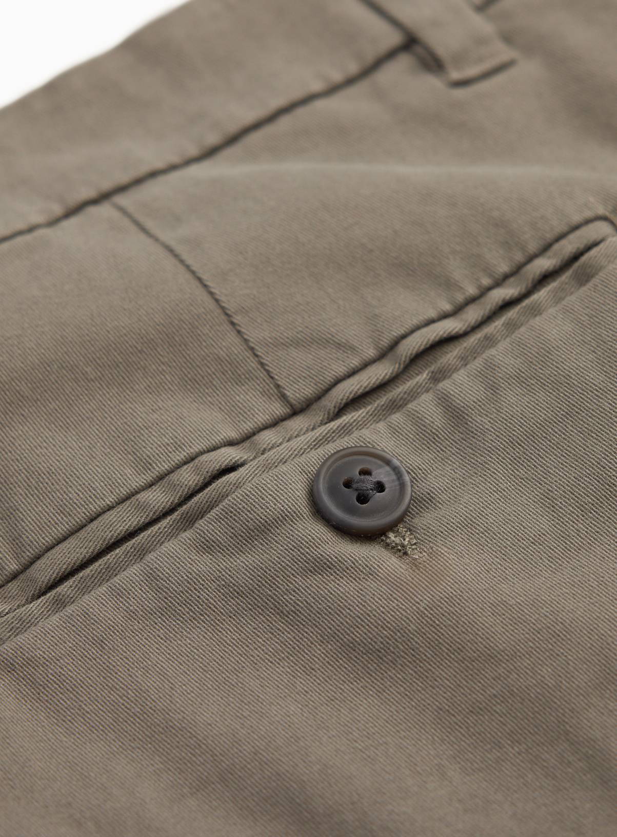Khaki Skinny Fit Chinos 44R - Image 4