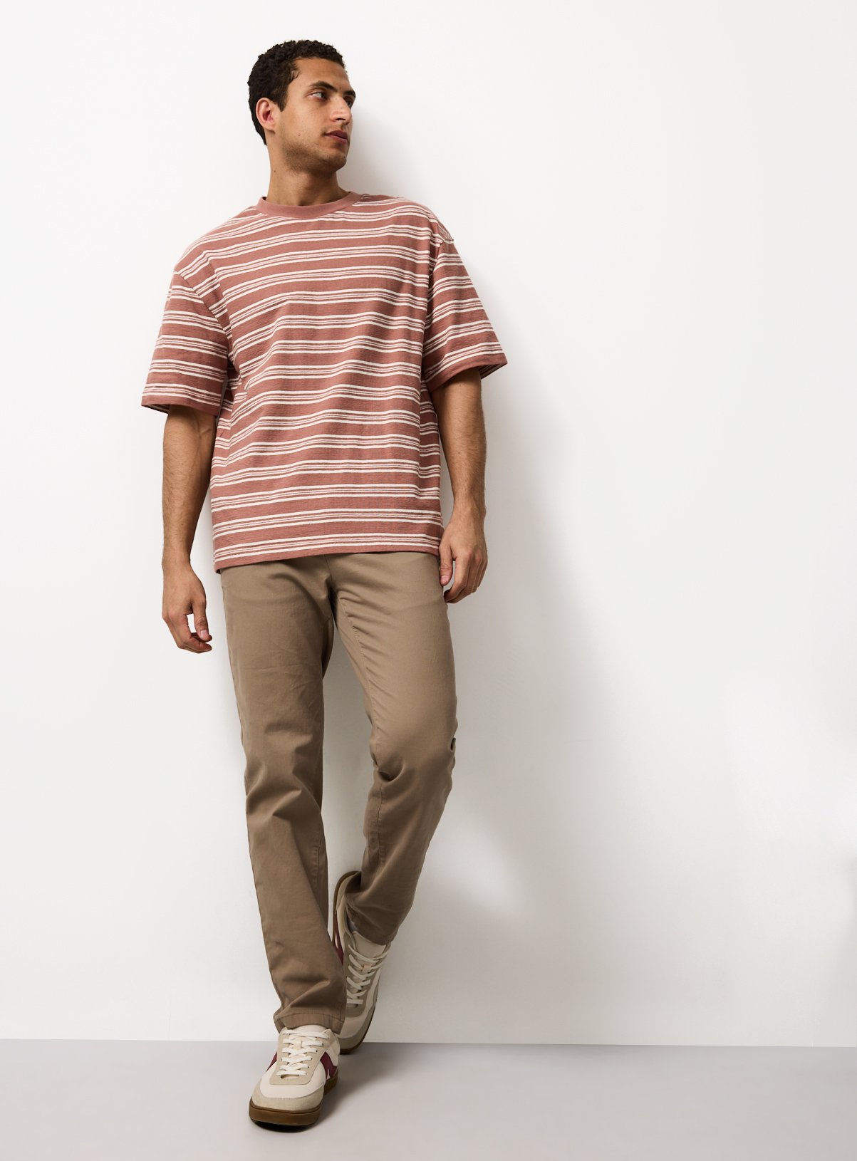 Stone Skinny Fit Chinos 40L - Image 2 thumbnail
