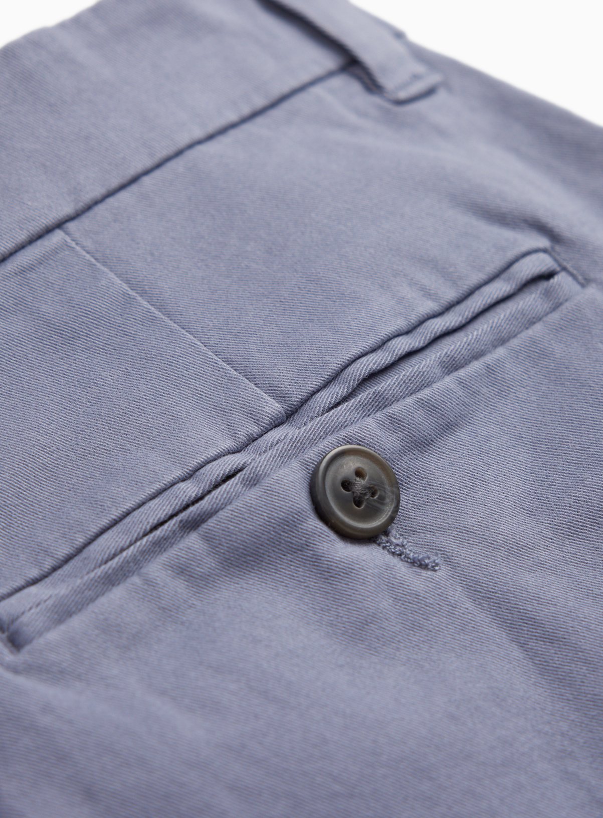 Blue Straight Leg Chino Trousers 40R - Image 4 thumbnail