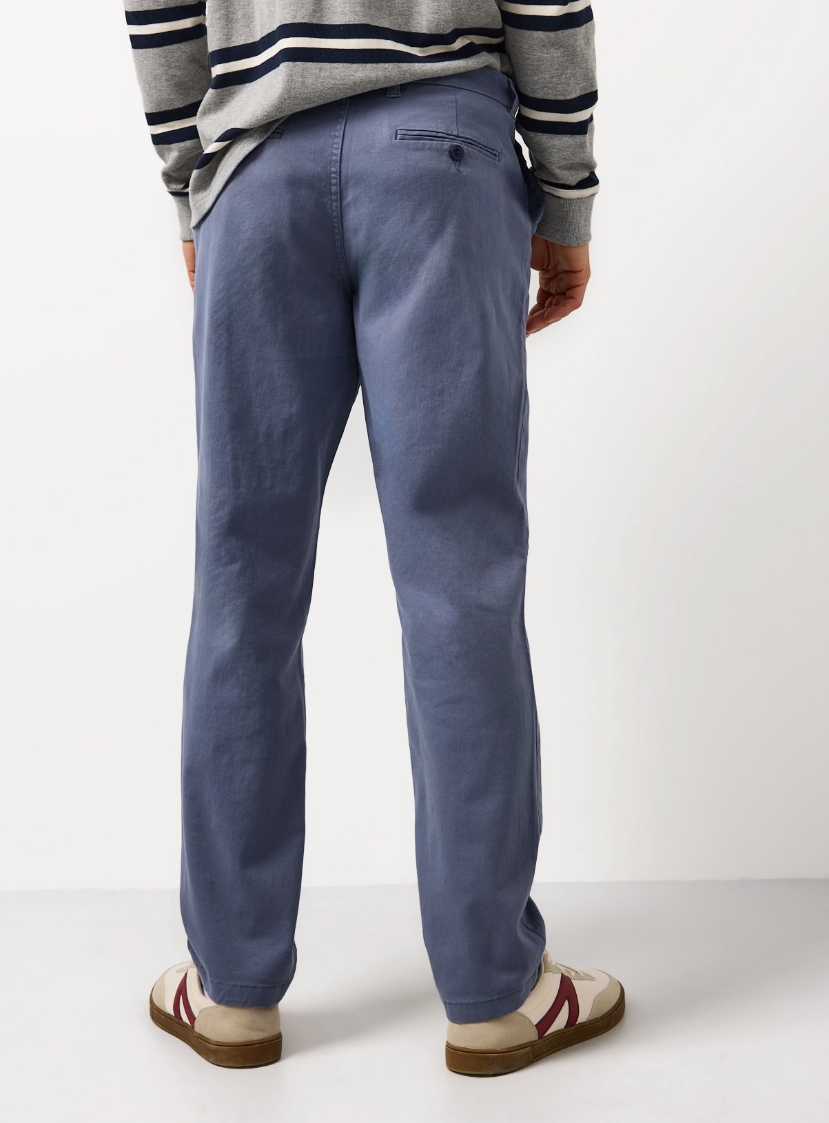 Blue Straight Leg Chino Trousers 40R - Image 5 thumbnail