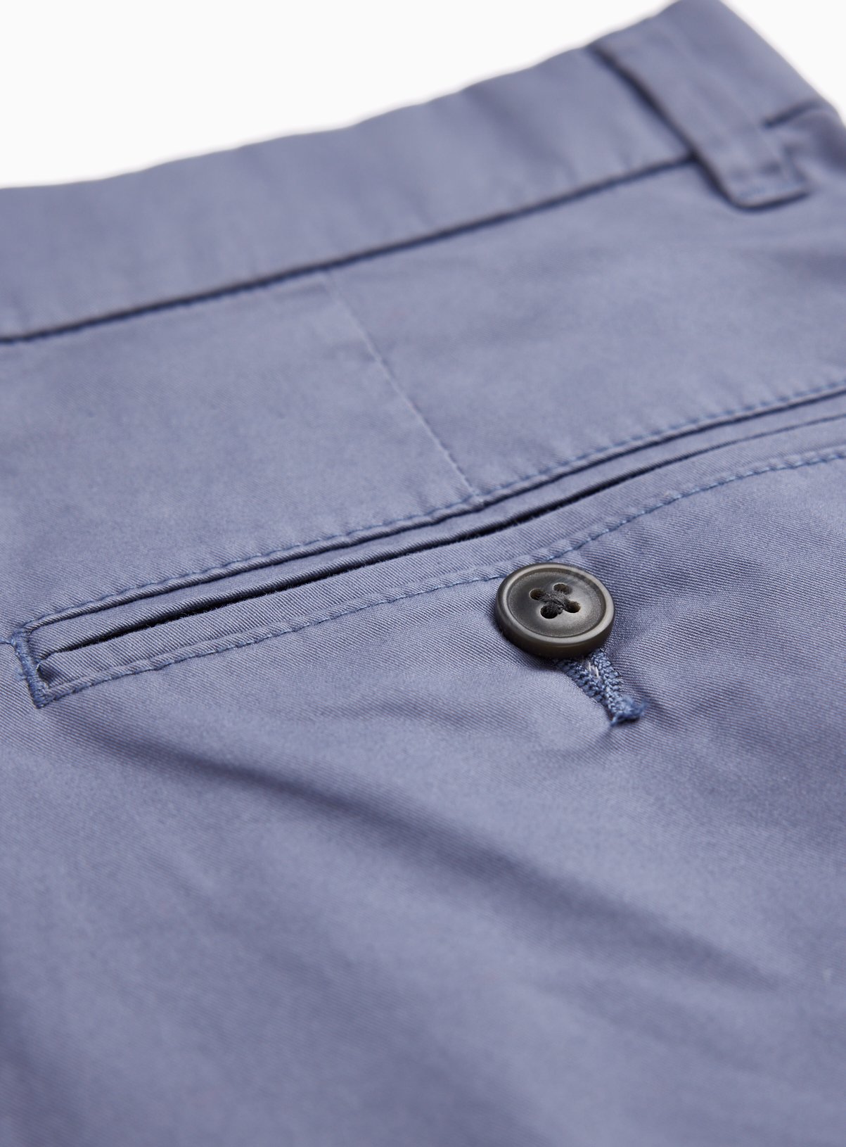 Blue Lightweight Slim Fit Chinos 34L - Image 4 thumbnail