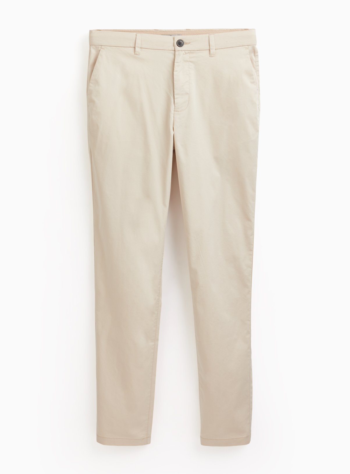 Cream Lightweight Slim Fit Chinos 42R - Image 3 thumbnail
