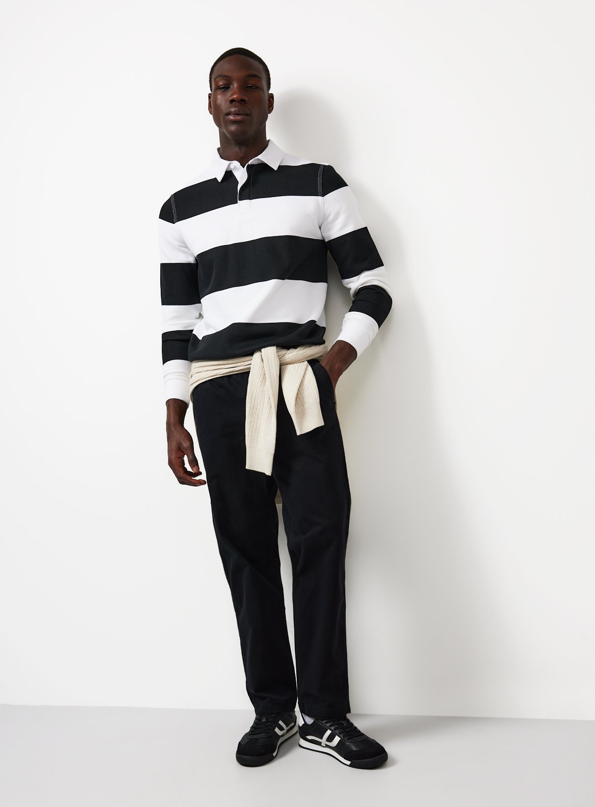 Black Pull On Trousers 40L - Image 2 thumbnail