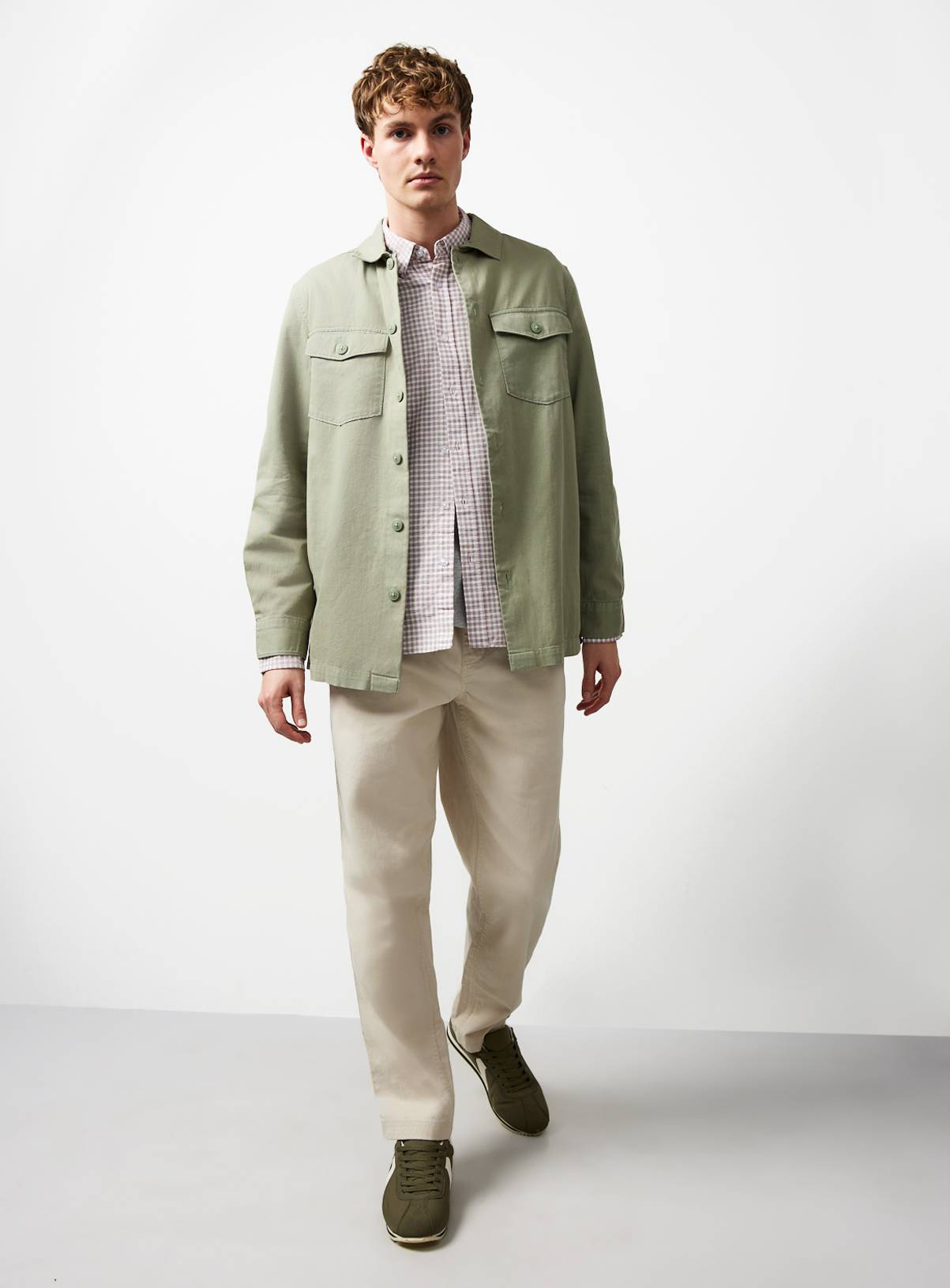 Stone Pull On Trousers 40L - Image 2