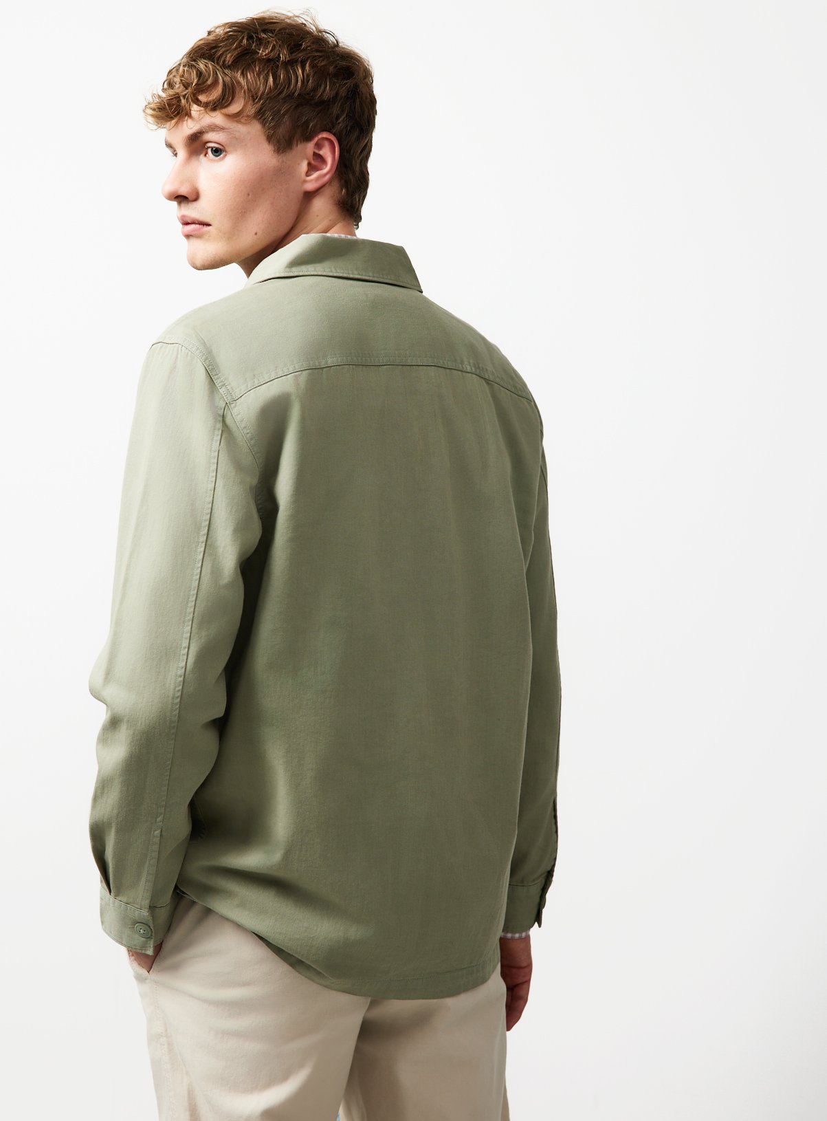Stone Pull On Trousers 40L - Image 5 thumbnail