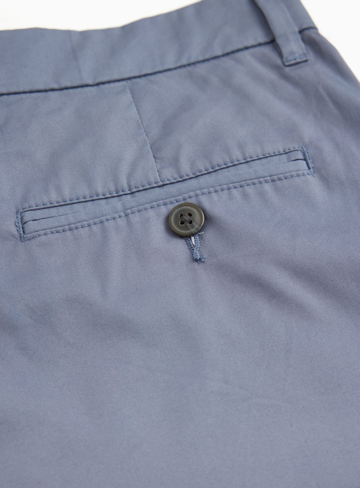 Blue Straight Leg Lightweight Chino Trousers 42R - Image 4 thumbnail