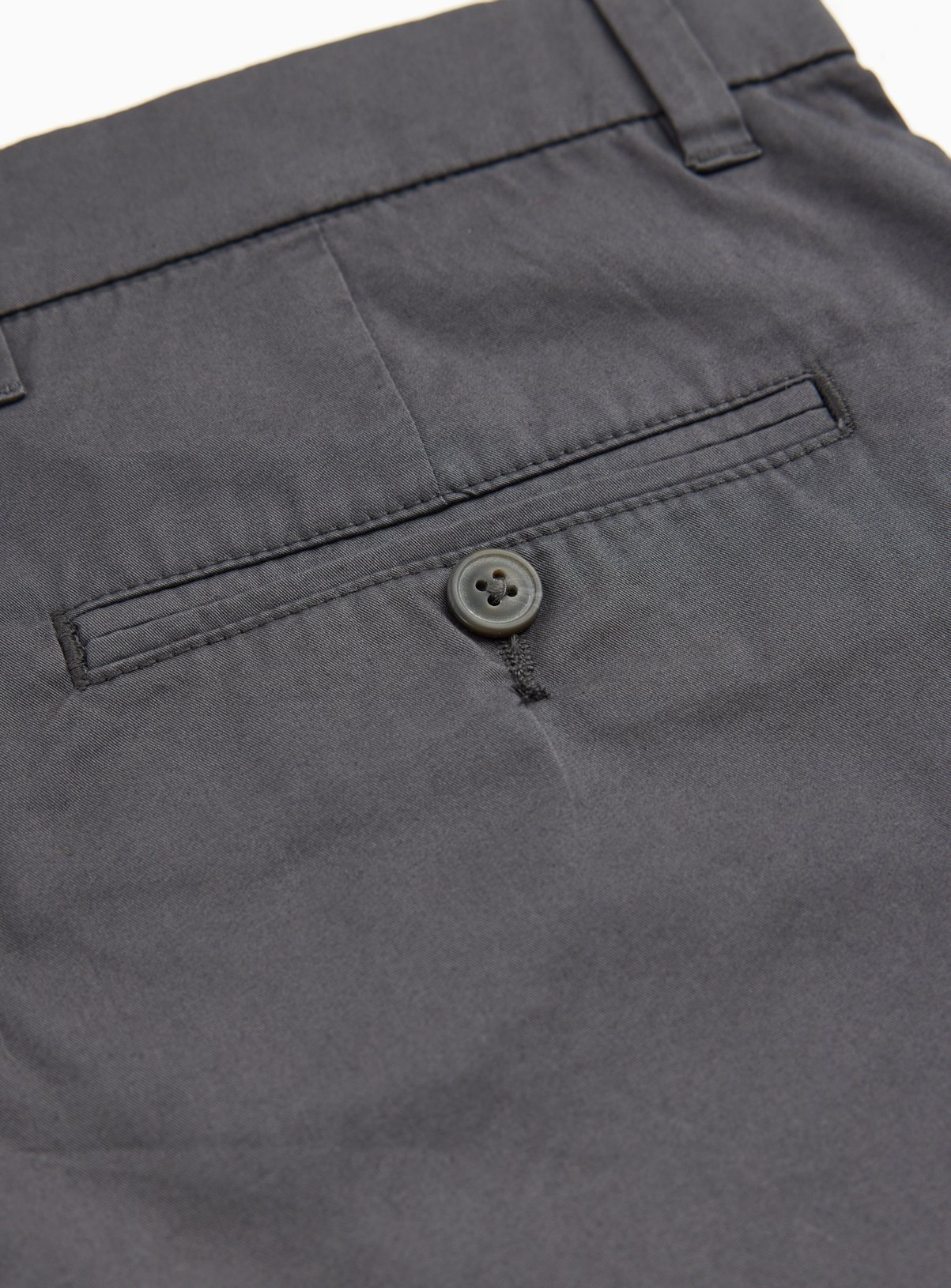 Charcoal Straight Leg Lightweight Chino Trousers 42L - Image 4 thumbnail