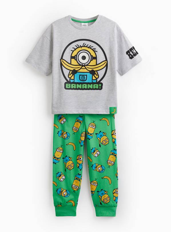 Grey Minion Print Pyjamas 4-5 years