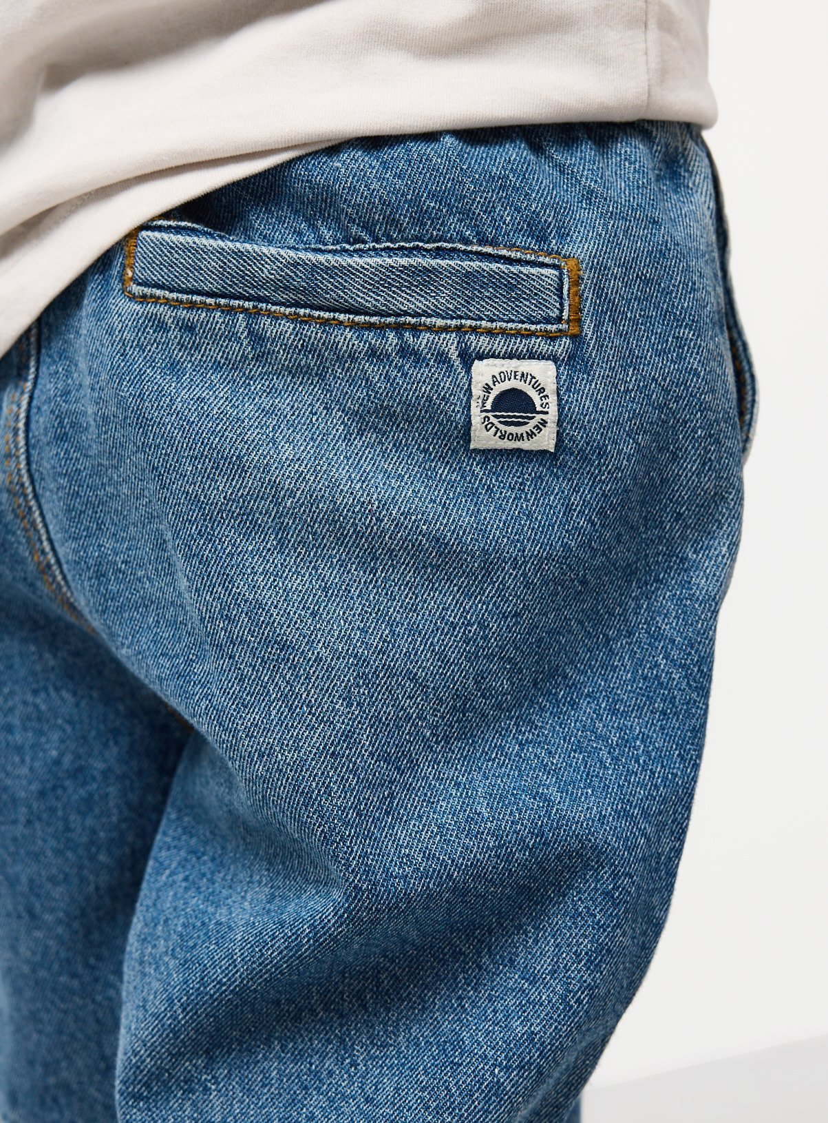 Black & Blue Denim Pull On Shorts 2 Pack 2-3 years - Image 4 thumbnail