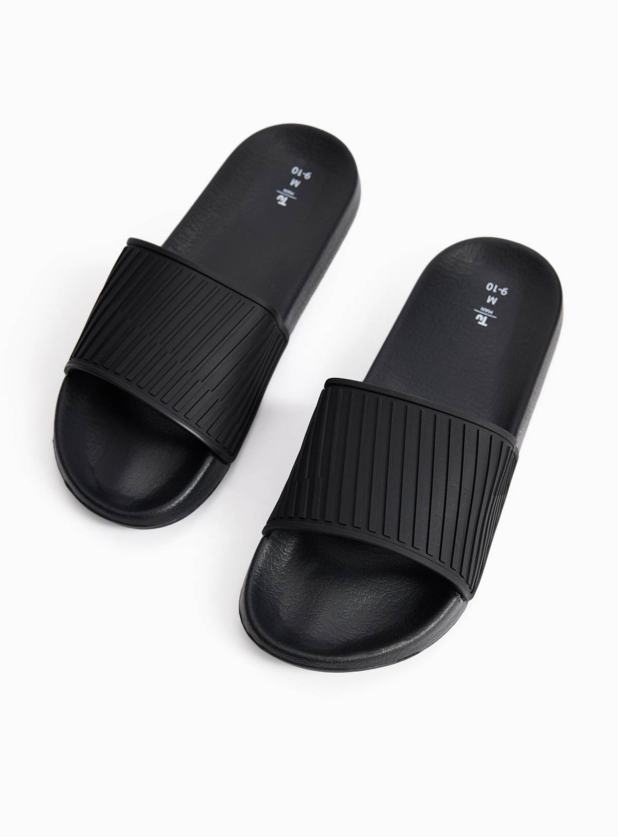 Plain Black Sliders S - Image 1