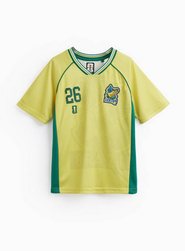 Yellow Brazil Football Top 9 years