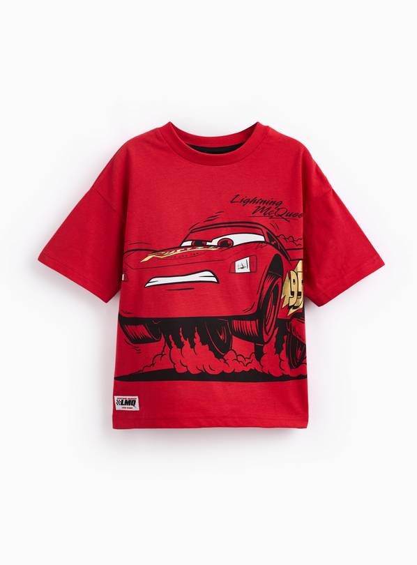 Red Lightning McQueen Graphic T-Shirt 4-5 years