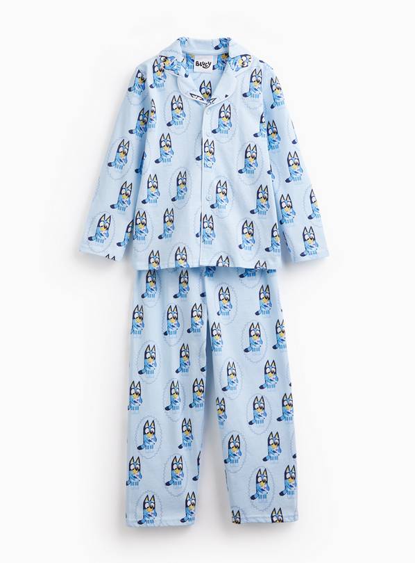 Blue Bluey Traditional Pyjamas 6-7 years