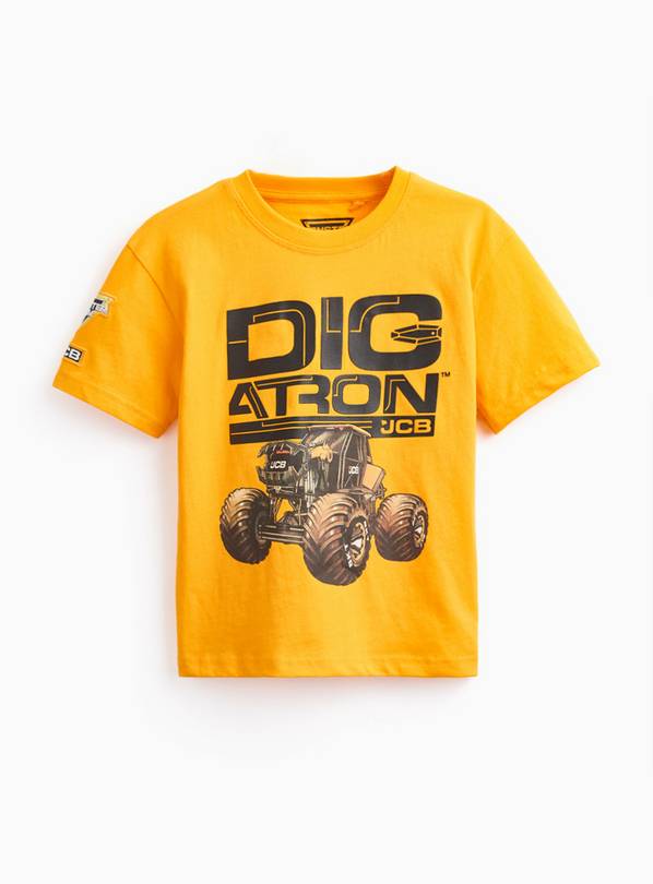 Orange Monster Jam Graphic T-Shirt 3-4 years