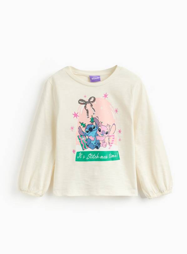 Disney Stitch Character Print Long Sleeve T-Shirt 2-3 years