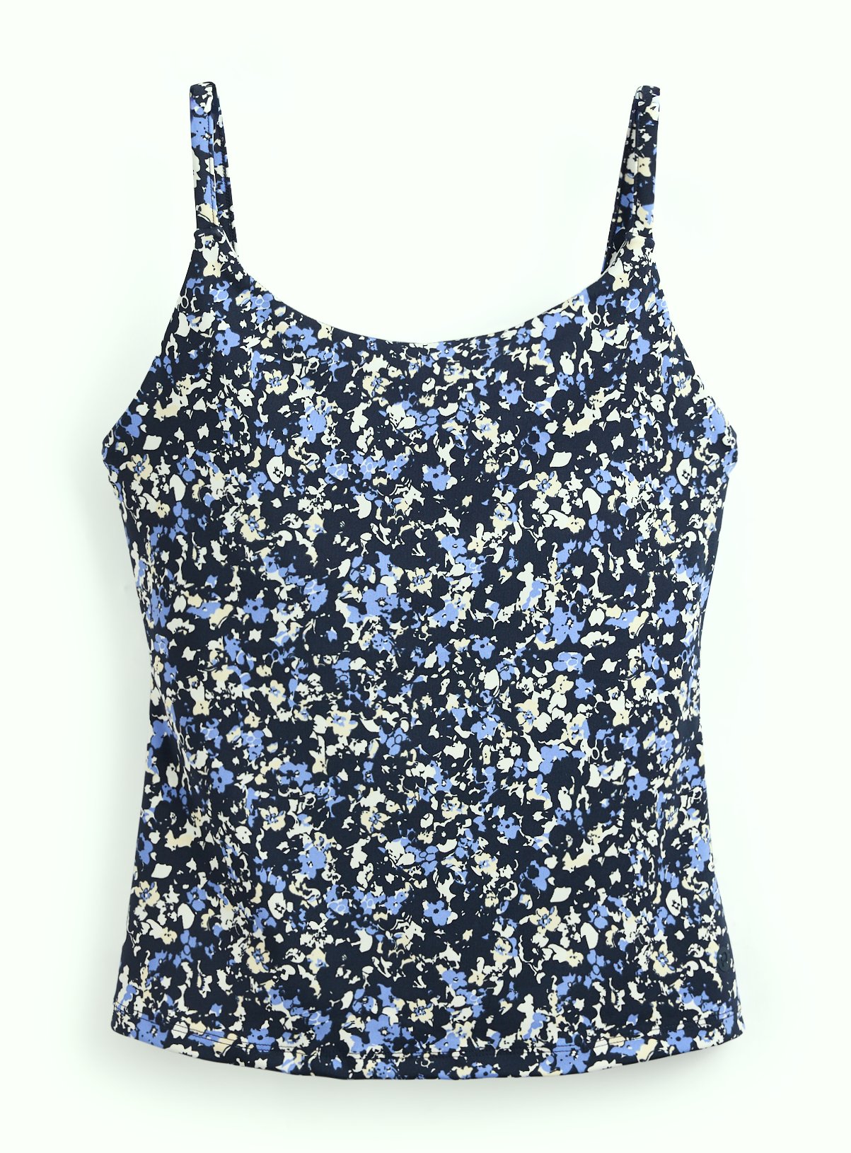REAKTIV Ditsy Print Fitted Crop Vest M - Image 3 thumbnail
