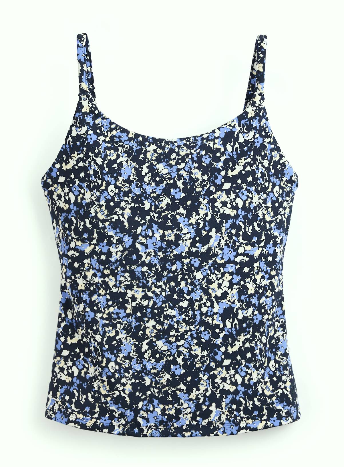 REAKTIV Ditsy Print Fitted Crop Vest M - Image 3