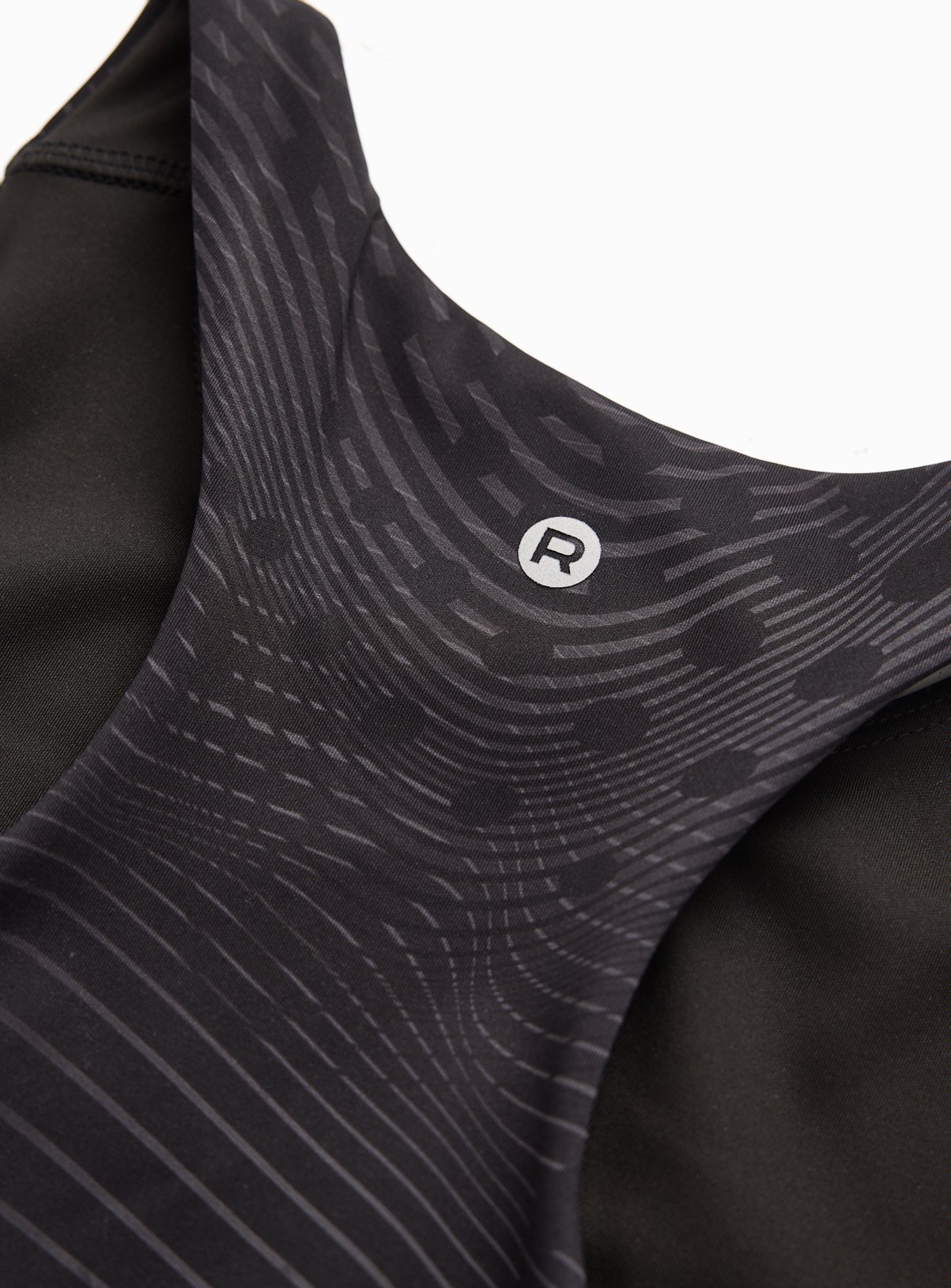 REAKTIV Black Elevated Racer Back Fitted Performance Vest M - Image 4 thumbnail