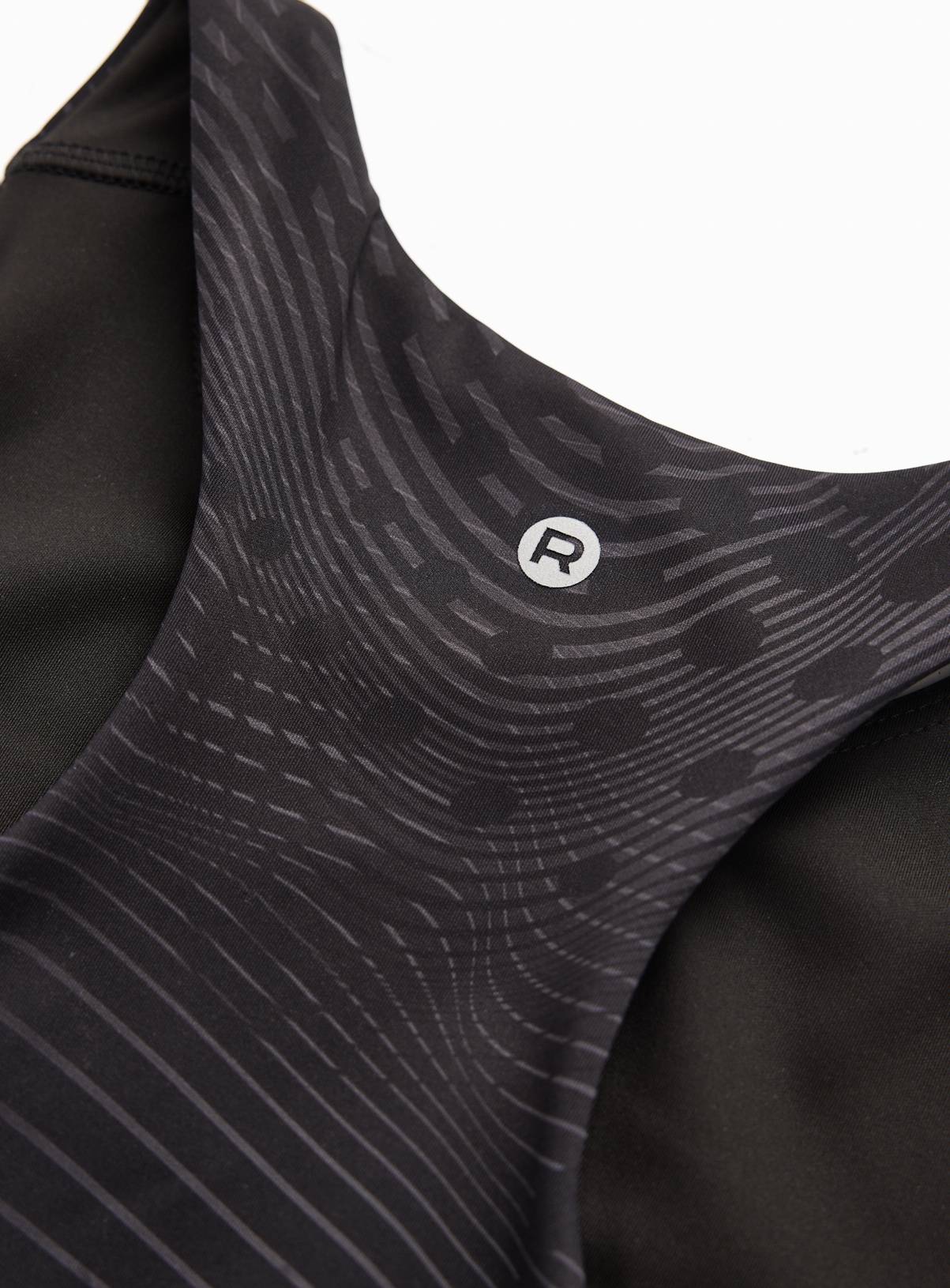 REAKTIV Black Elevated Racer Back Fitted Performance Vest M - Image 4