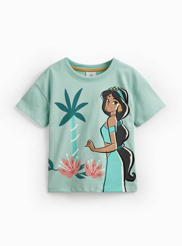 Turquoise Disney Jasmine Graphic T-Shirt 1-2 years