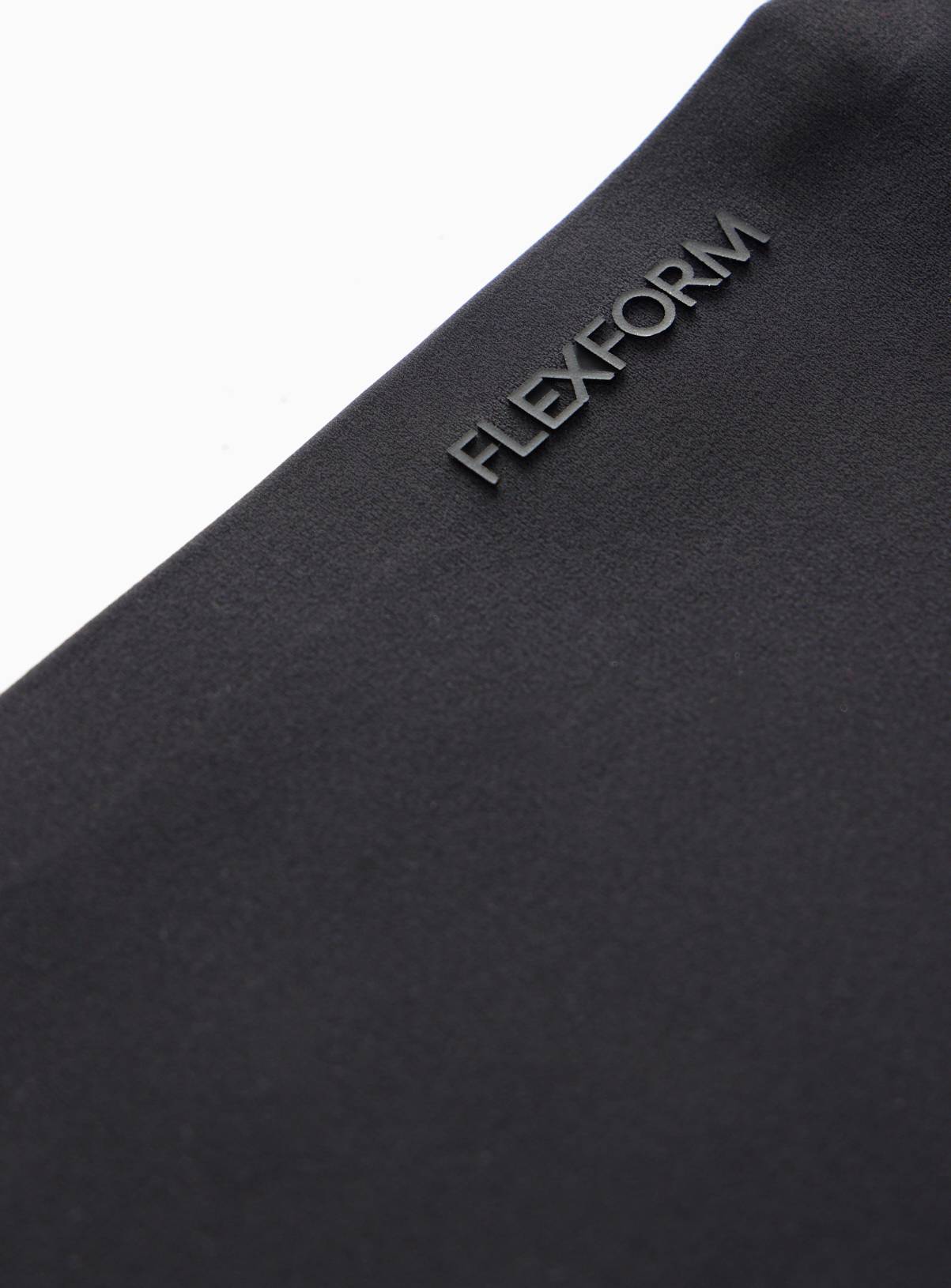 Flexform™ Black Bonded High Waist Thong 18 - Image 3
