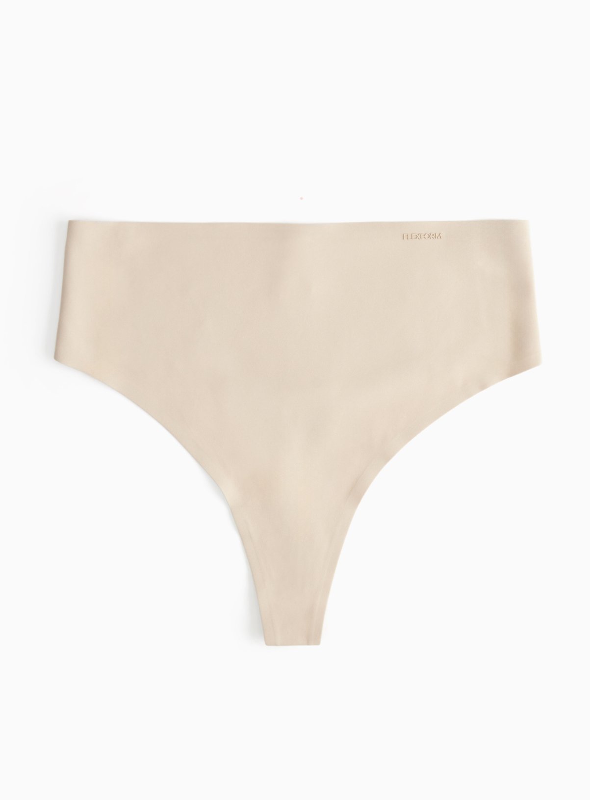Flexform™ Nude Bonded High Waist Thong 18 - Image 2 thumbnail