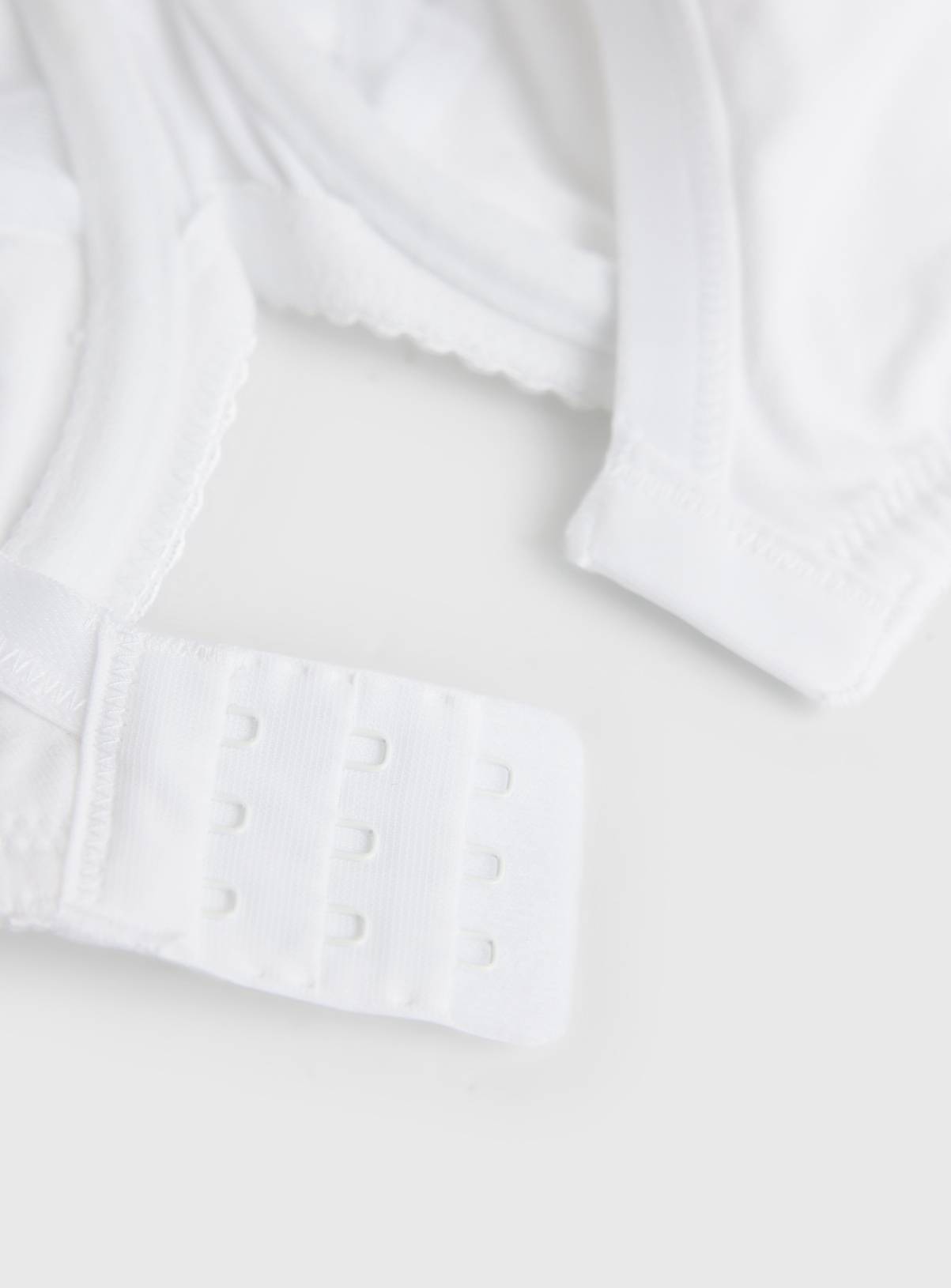Cottonform™ DD+ White 4 Part Full Cup Bra 40G - Image 3