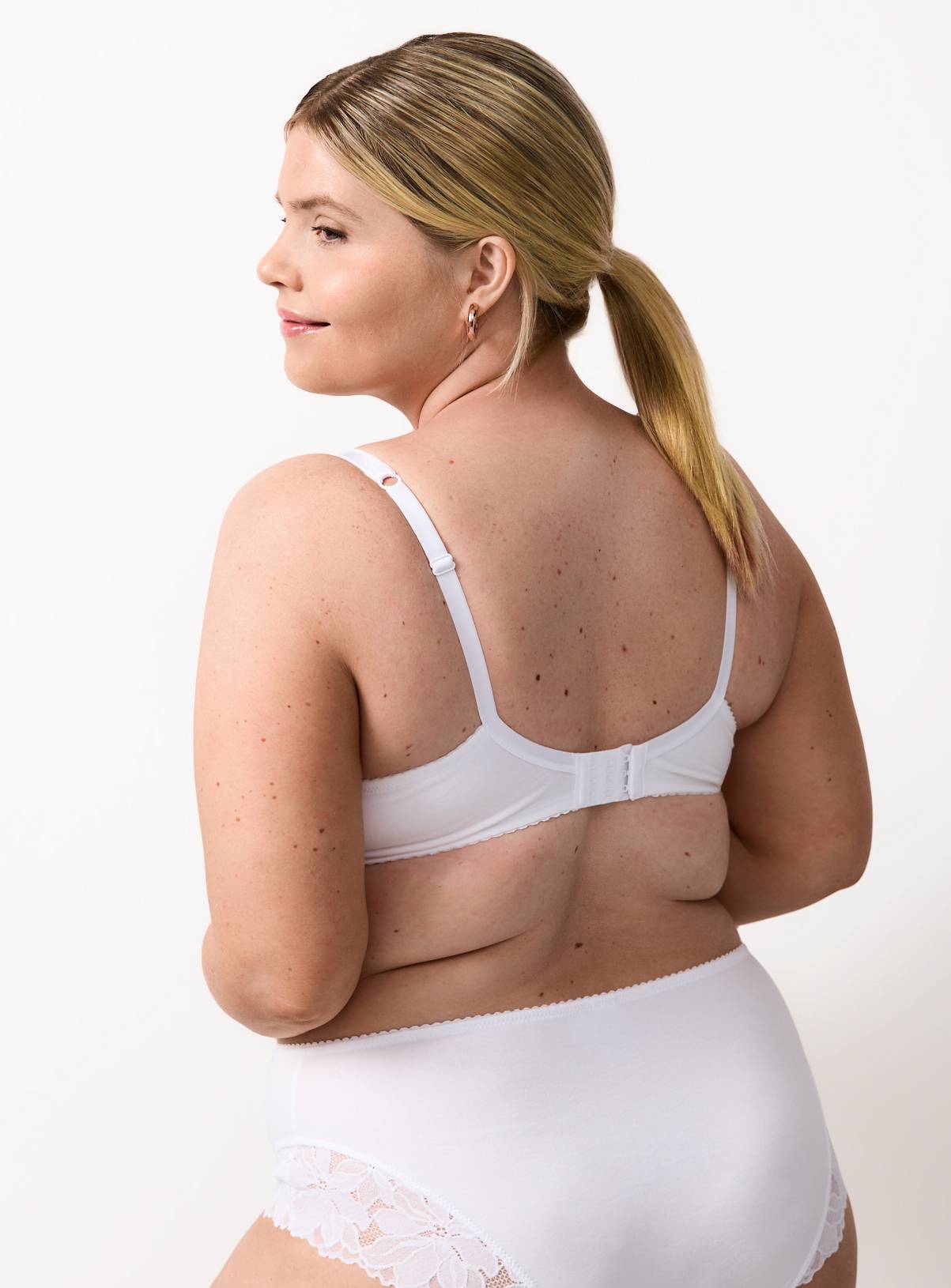 Cottonform™ DD+ White 4 Part Full Cup Bra 40G - Image 5
