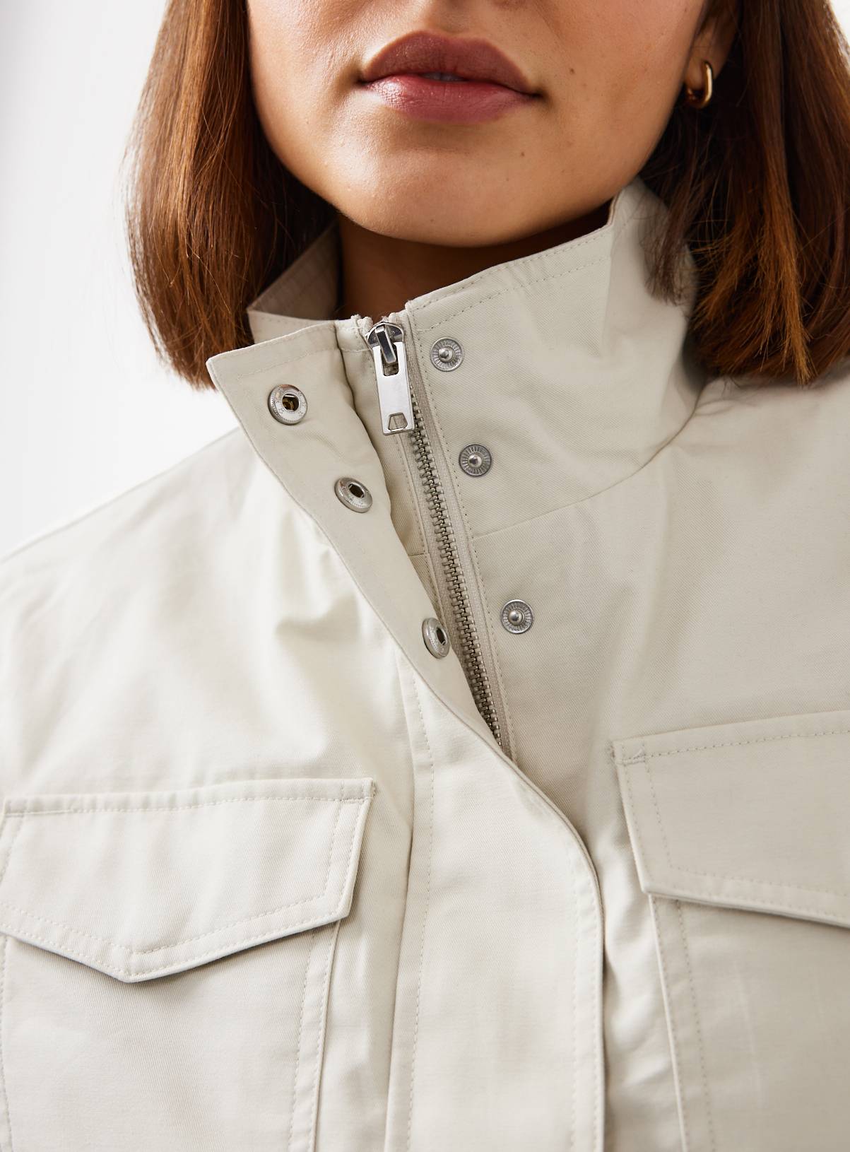 Cream Utility Gilet L - Image 3