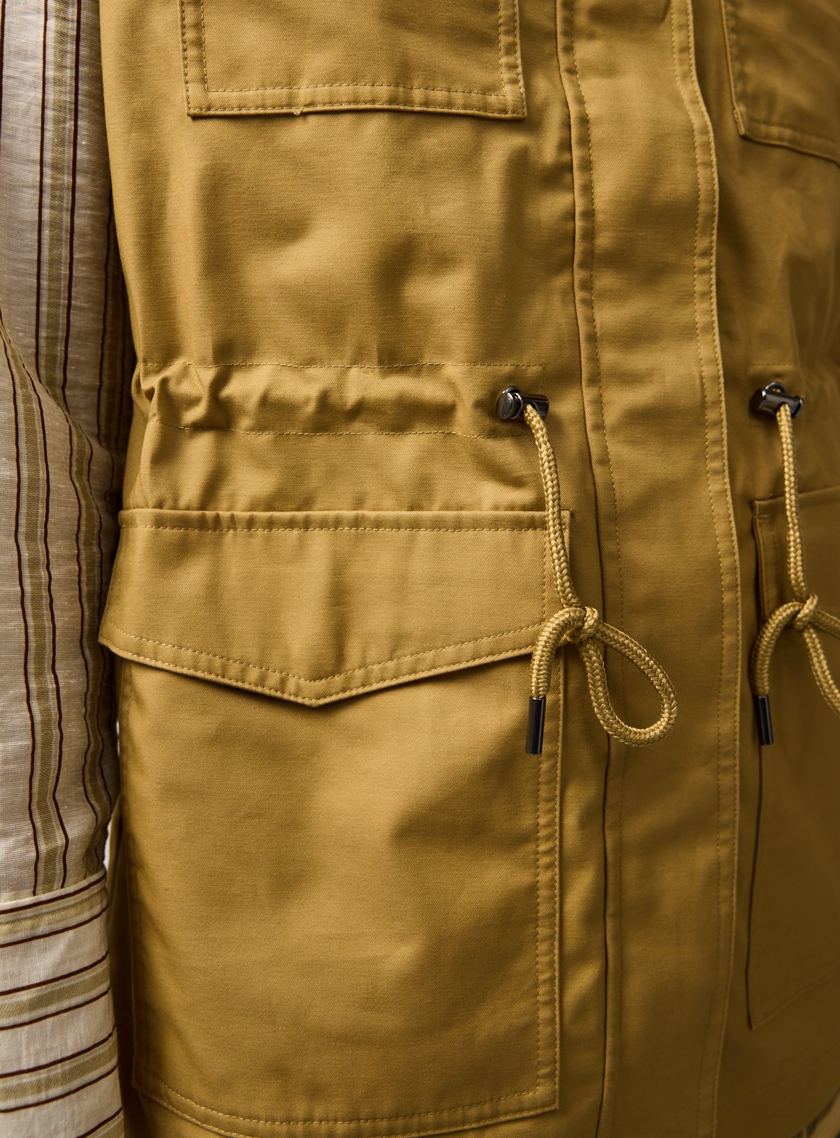 Khaki Utility Gilet XL - Image 4 thumbnail