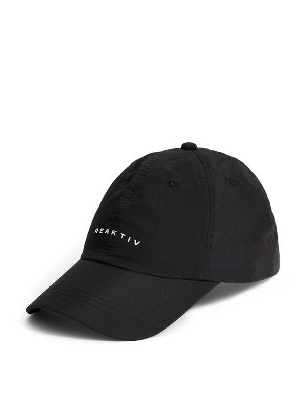 REAKTIV Black Baseball Cap One Size