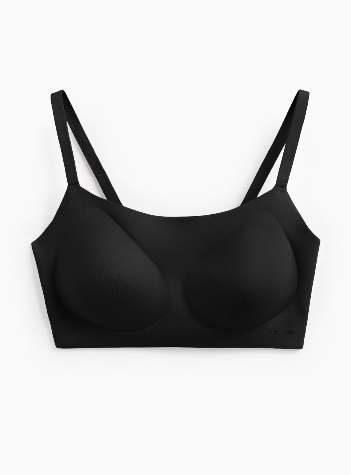 Flexform™ Black Bonded Scoop Neck Bralette XXXL - Image 2 thumbnail