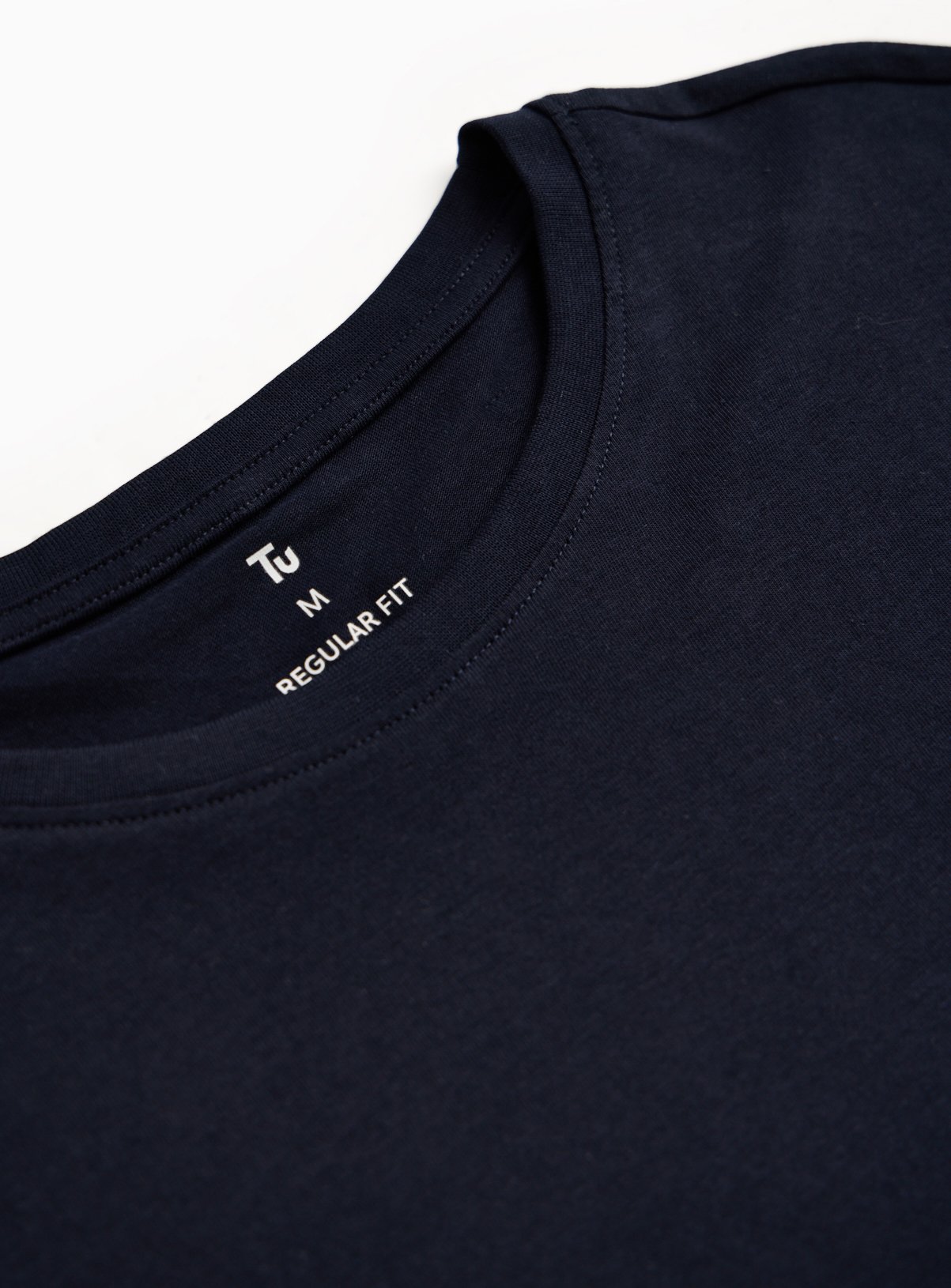 Navy Regular Crew Neck T-Shirts 5 Pack XL - Image 4 thumbnail