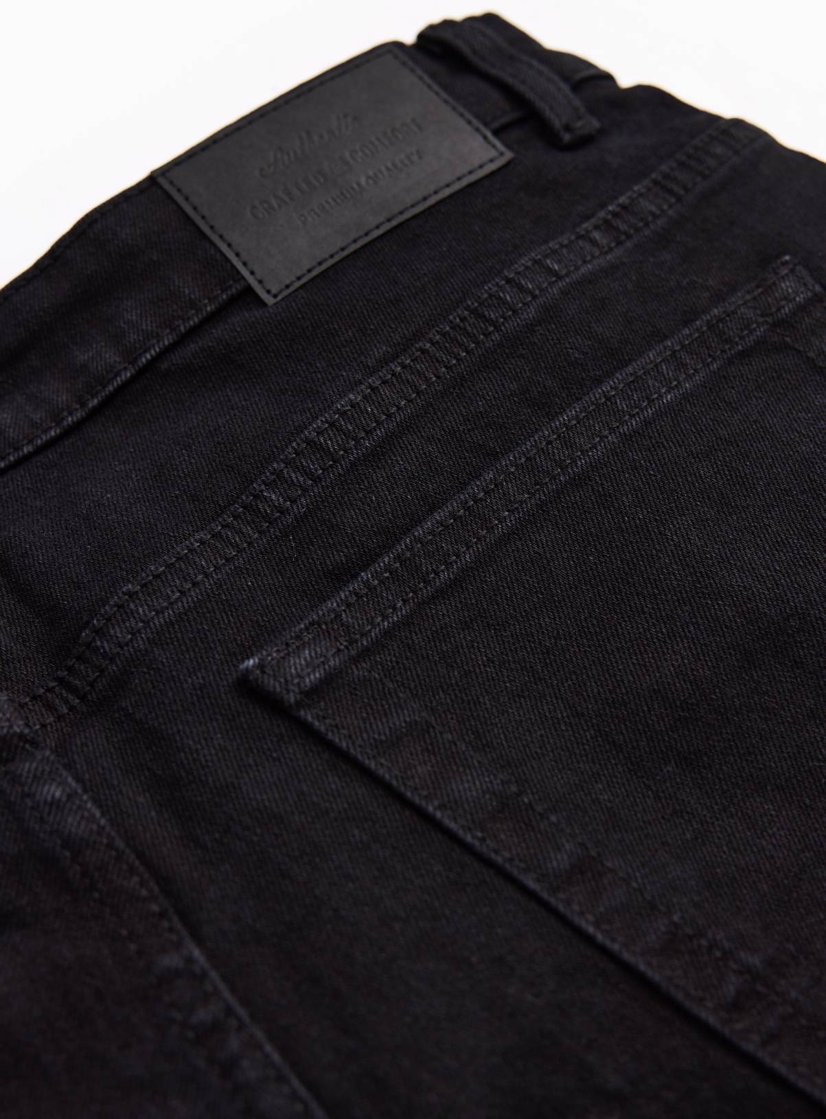 Black Slim Fit Jeans 38S - Image 4