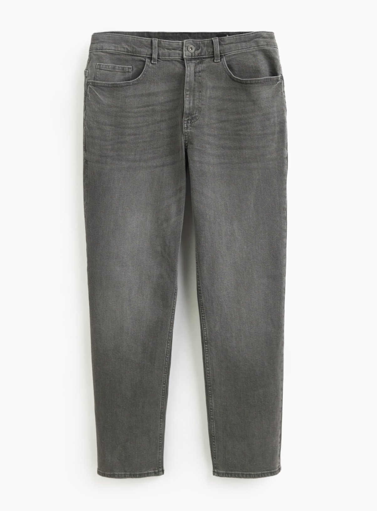 Grey Mid Straight Leg Jeans 36R - Image 3 thumbnail