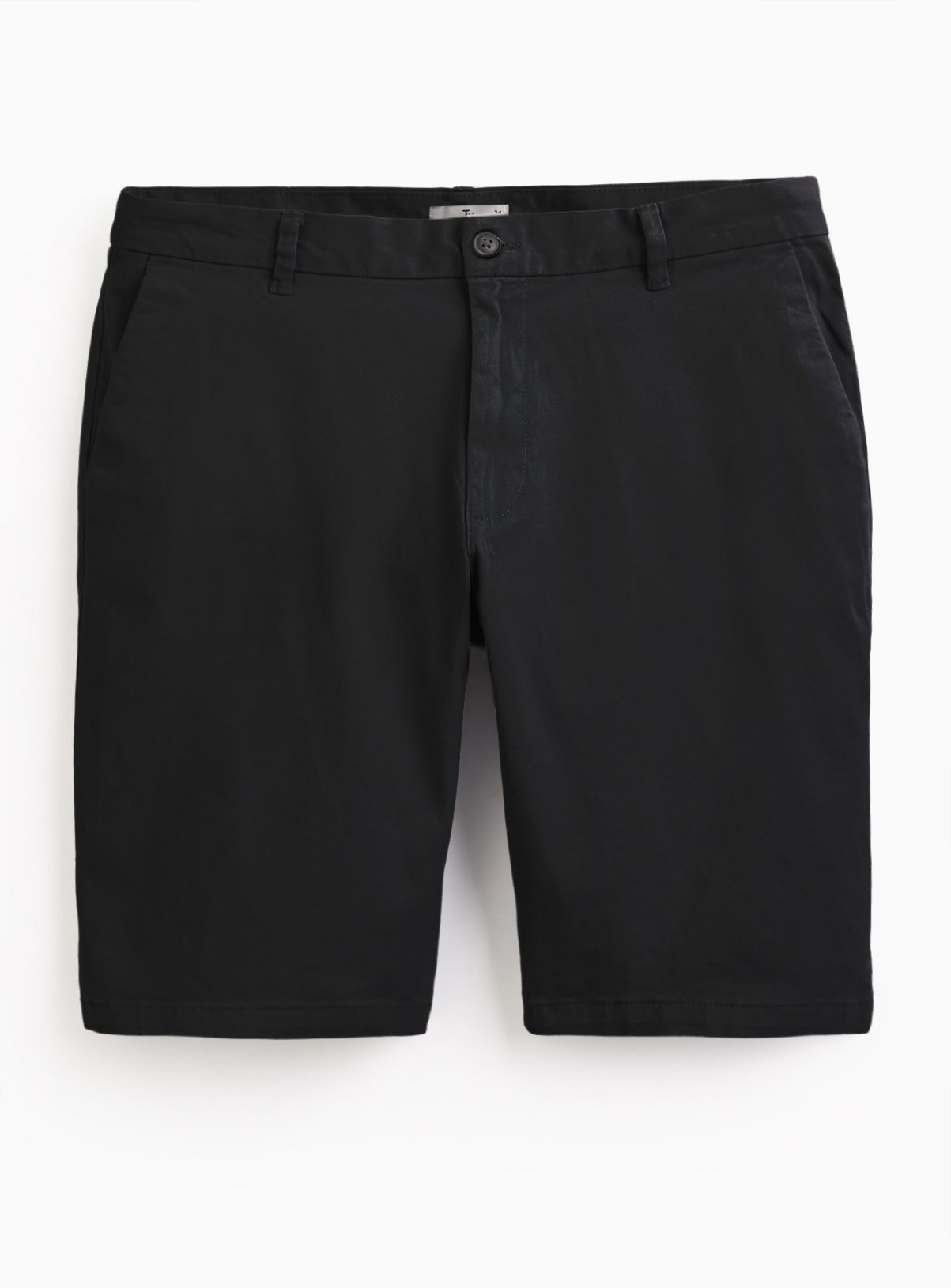 Black Longer Length Chino Shorts 50 - Image 3 thumbnail