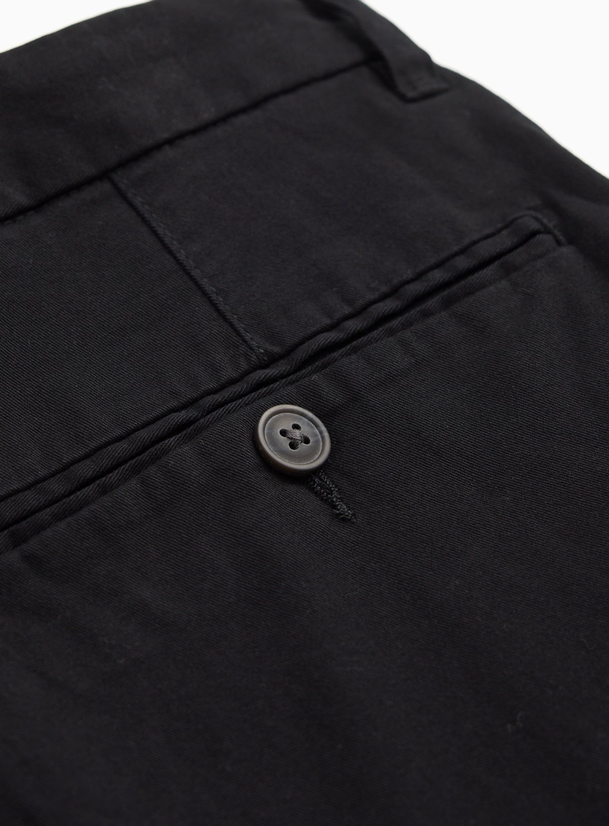 Black Longer Length Chino Shorts 50 - Image 4 thumbnail
